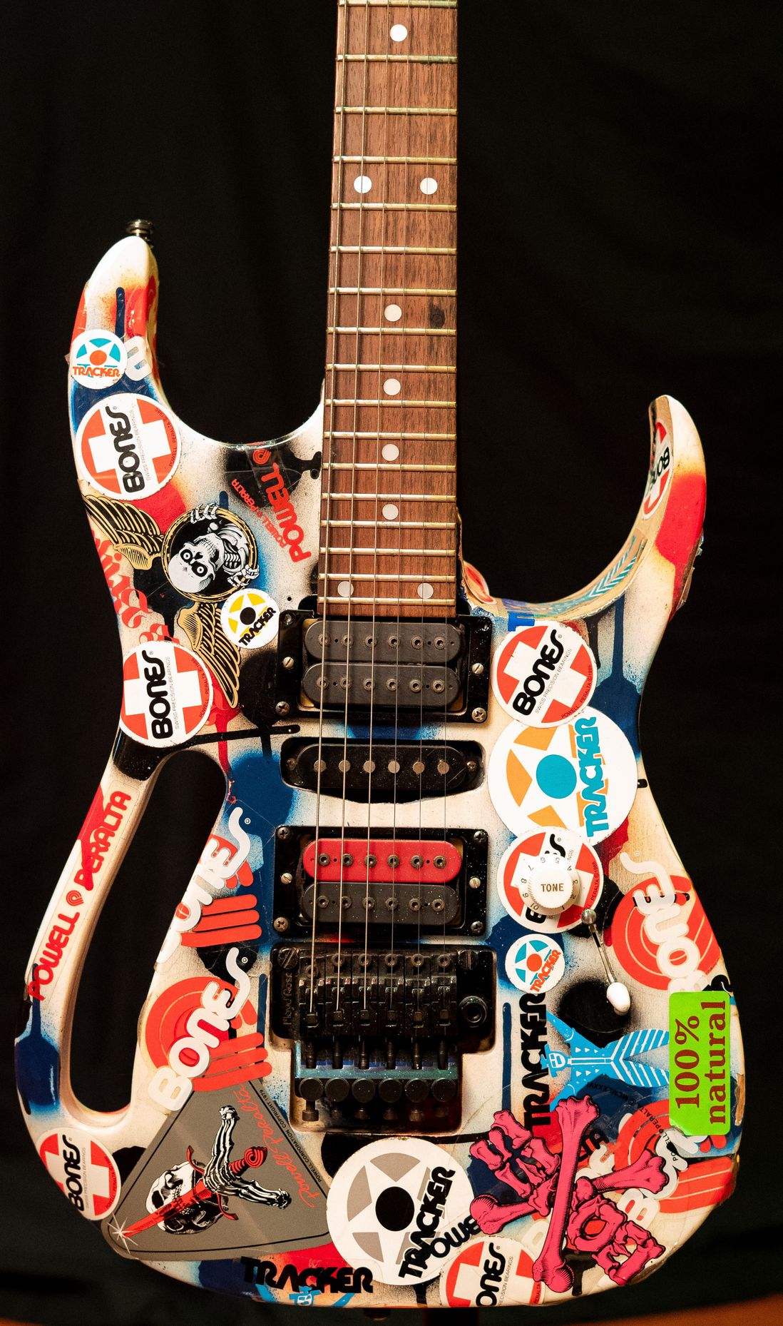 Steve Vai's Performance Guitar, nicknamed "Bones."